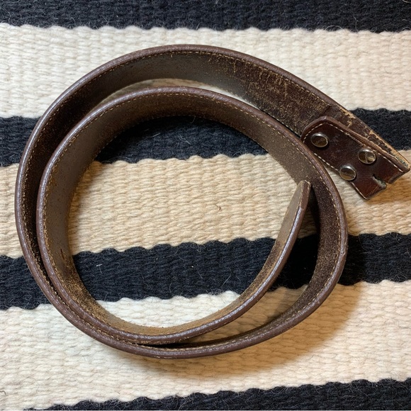 Wrangler Tooled Leather Belt - Picture 9 of 11